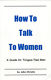 how to talk to women ebook